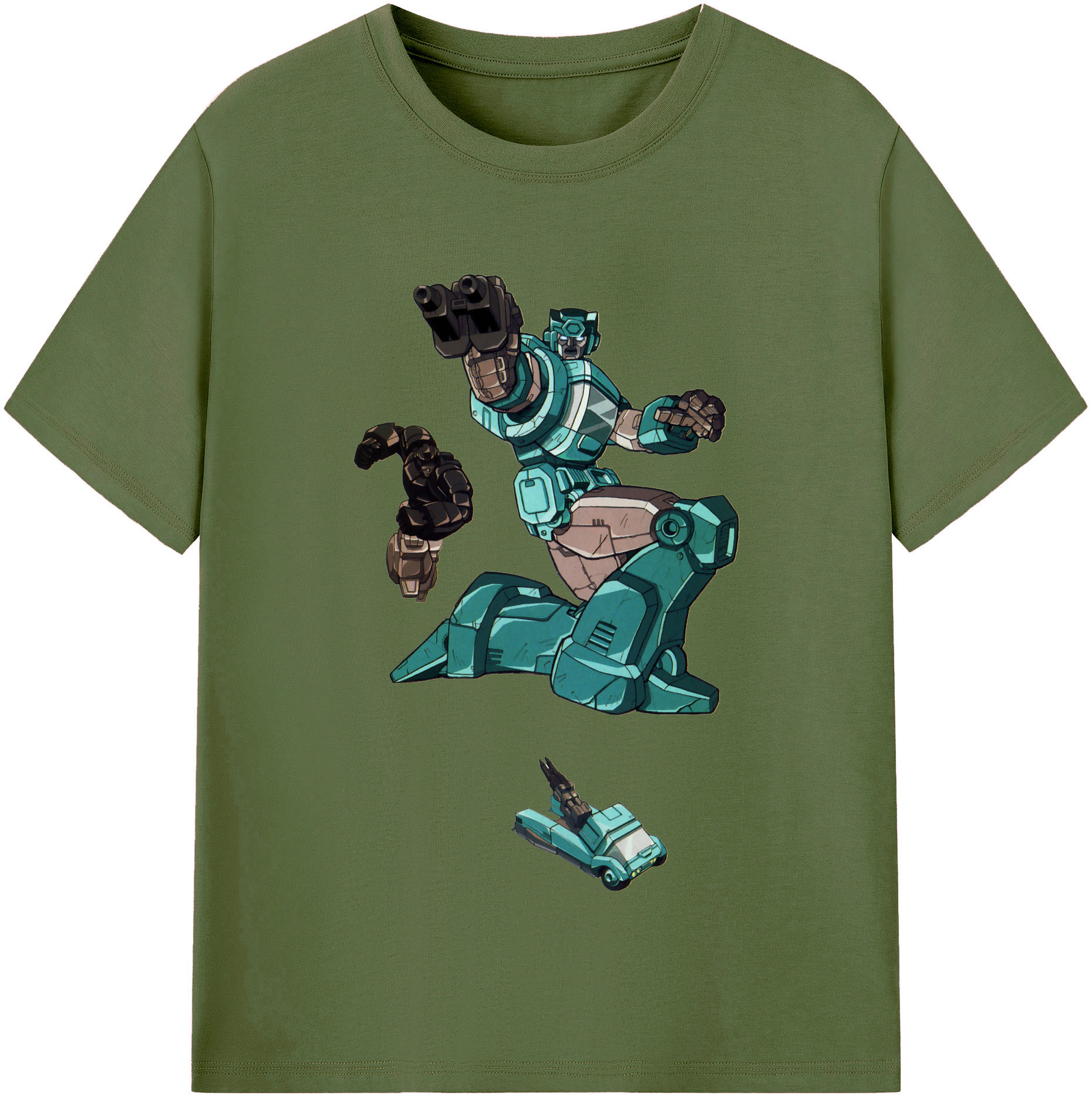 （画像用）  綿100％半袖Tシャツ（フロントプリント）